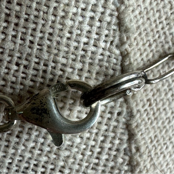 Tigers Eye Stone Sterling Silver 925 Necklace & Earring Matching Set - Picture 7 of 7